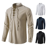 Men's Casual Blouse Cotton