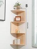 2/4/5-Layers Shelf Corner Floating Shelves Wall Shelf Corner