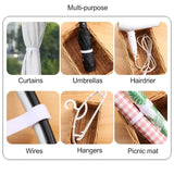 5m Self Adhesive Tape Reusable Cable Tie Wire Straps Tape DIY Accessories