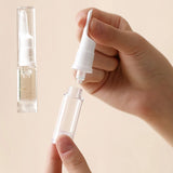 5ml Clear Airless Bottle Travel Size Dispenser Refillable