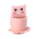 Cartoon Toothbrush Holder Bathroom Punch-free Toothbrush Holder