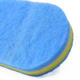 Kitchen Sponge Wipe with Handle Cleaning Brush