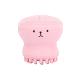 Pink cute little octopus cleansing brush sponge cleansing brush cleansing brush