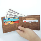 Retro Men Leather Wallet