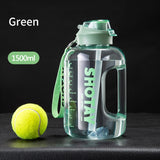 2 Liter Water Bottle with Straw Large Portable Travel Bottles