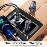 Essager 30W USB Car Charger Fast Charge 4.0 QC PD