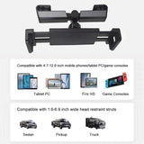 Car Headrest Tablet Mount Holder Clips 360 Degree