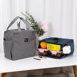 Thermal Bag Double Pocket Lunch Bag Large Capacity