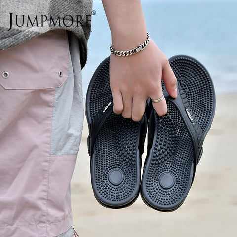 Jumpmore Men's Massage Slippers