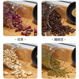 Coffee Jar Manual Vacuum Moisture Prop roof Storage Jar