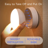 360 Rotated PIR Motion Sensor LED Night Light Wall Lamps