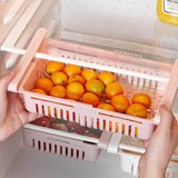 Kitchen Fruit Food Storage Box Plastic Fridge Organizer