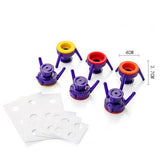 6Pcs Toss It Bottle Cap Stand Kit