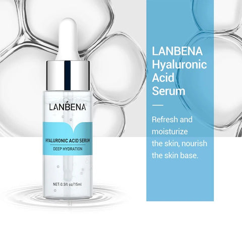 LANBENA Hyaluronic Acid Face Serum Moisturizing Nourish Whitening Essence