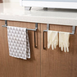 Towel Rack Over Door Towel Bar Hanging Holder Stainless Steel