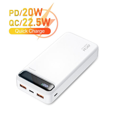 Power Bank 30000mAh Portable Charger