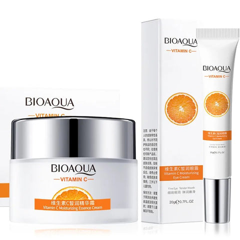 BIOAQUA Vitamin C Skin Care Sets Face Cream Eye Cream skincare