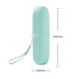 Travel Portable Toothbrush Cup Bathroom Toothpaste Holder Storage Case Box Organizer