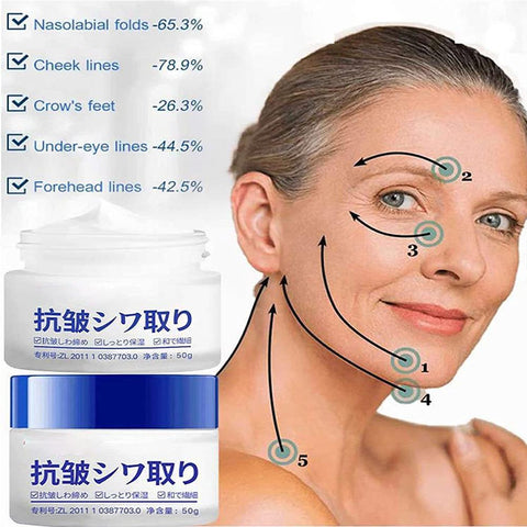 Japanese  Anti Wrinkle Rejuvenation Cream Firming