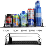 Beverage Can Organizer Pusher Glide Rack