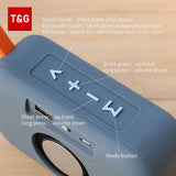 Speaker TG506 Portable Mini Wireless Soundbar Bluetooth 5.0