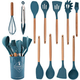 Heat Resistant Silicone Kitchenware Cooking Utensils Set