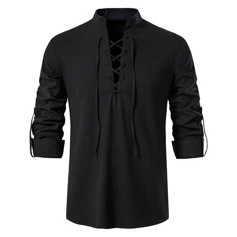 Men's Casual Blouse Cotton