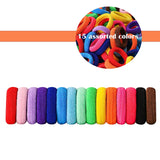 50/100Pcs Colorful High Elastic Hair Bands