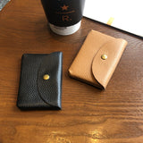 Genuine Leather Mini Envelope Change Bag