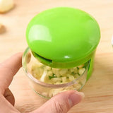 Multi-functional plastic garlic mud press mud press slicer dicing storage