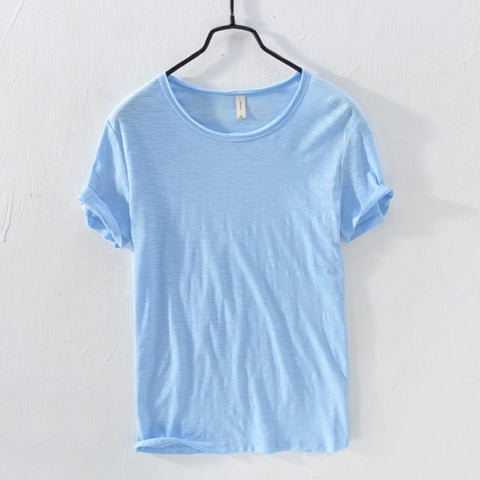 Summer Pure Cotton T-shirt For Men