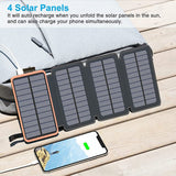 Multiple Solar Panels Power Bank