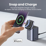 UGREEN GaN 100W Desktop Charger MFi Magnetic Wireless Charger