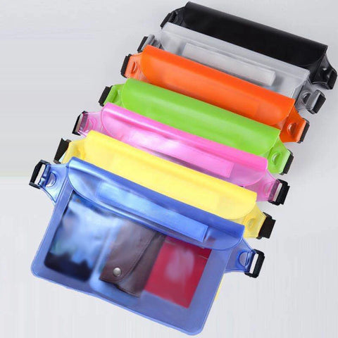 3 Layers High Waterproof Sealing Swimming Bag Large Size Transparent