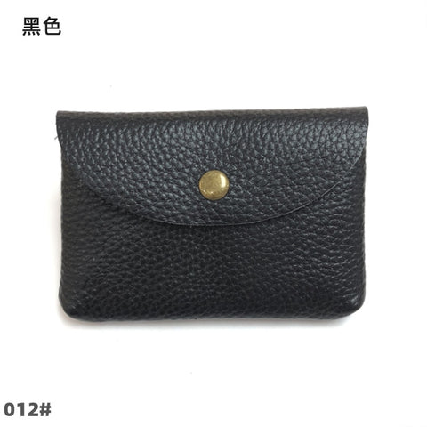 Genuine Leather Mini Envelope Change Bag