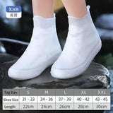 Waterproof Silicone Shoe Cover High Top Rain Boots