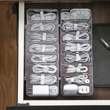 Multifunctional Headset Data Charging Line Cable Storage Box