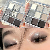 Eyeshadow Palette 9 Color Matte Glitter Long-lasting Waterproof