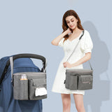 Baby stroller storage and storage bag multifunctional large capacity