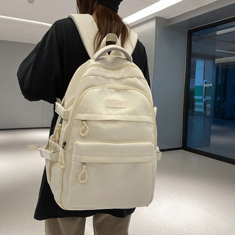 School Student College Style Backpack