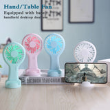 Portable Hand Fan Rechargeable Cooling