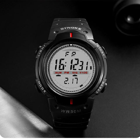 SYNOKE Men Electronic Watch Sports