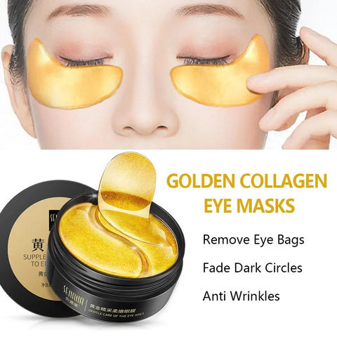 Seaweed/Golden eye mask patch for moisturizing firming and reducing dark circles