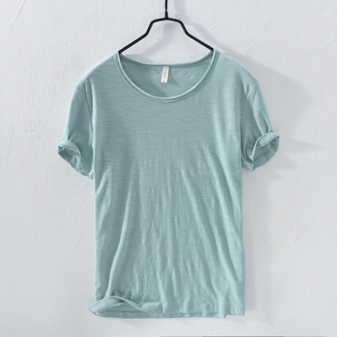 Summer Pure Cotton T-shirt For Men