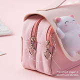 Cute Cat Decompression Pencil Case