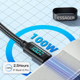 Essager Type C to Type C Cable 100W PD Fast Charging Charger