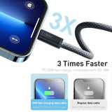 Baseus 20W PD USB C Cable for iPhone Fast Charging