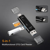 5 in 1 Multifunction Usb 2.0