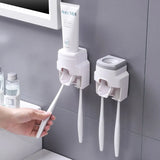 1pc Automatic Toothpaste Dispenser Small Toothbrush Holder Squeezer