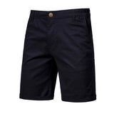 100% Cotton Solid Shorts Men